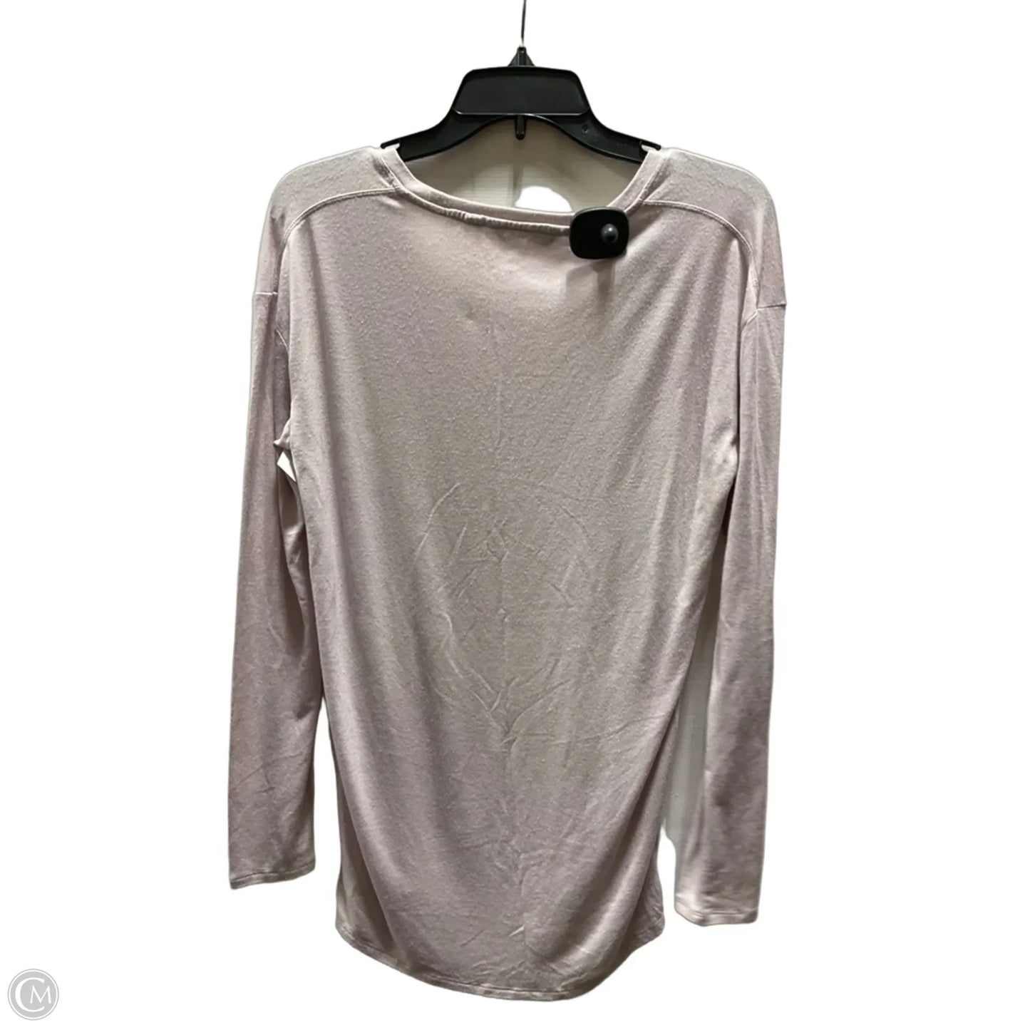Athletic Top Long Sleeve Collar By Athleta In Pink, Size: S