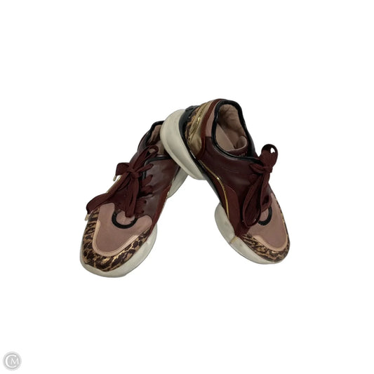 Shoes Athletic By Kate Spade In Pink & Red, Size: 8
