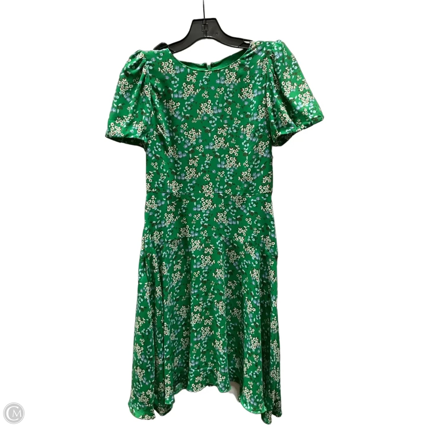 Dress Casual Midi By Loft In Green, Size: Xs