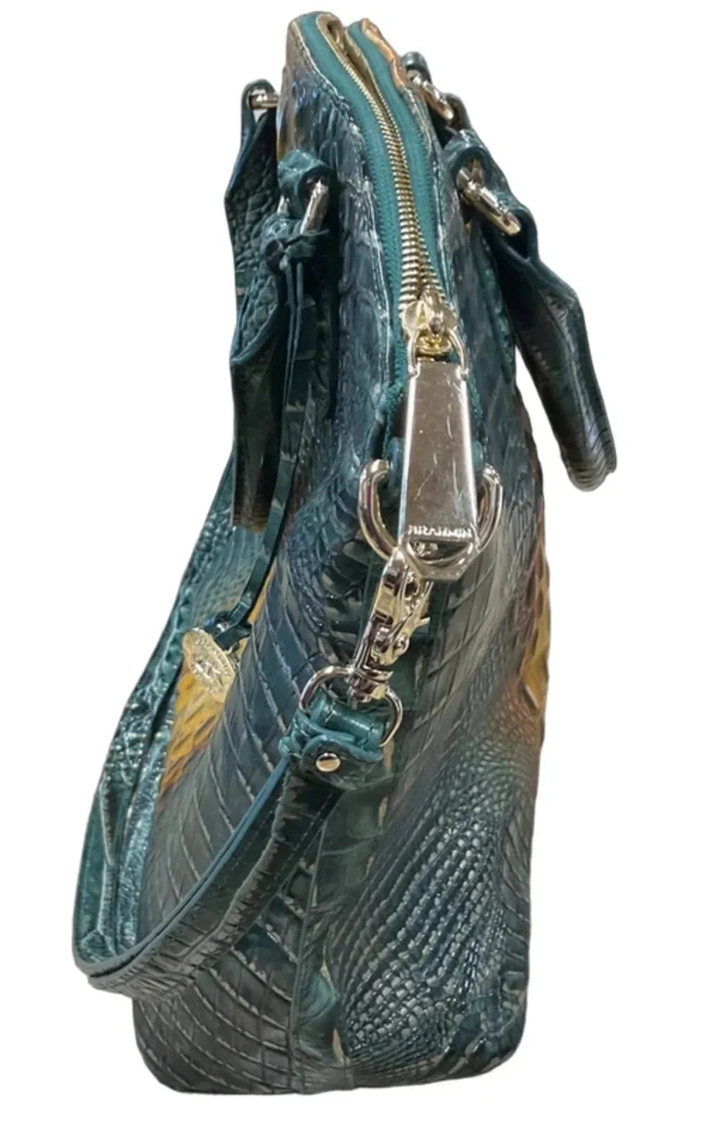 Handbag Designer By Brahmin, Size: Large