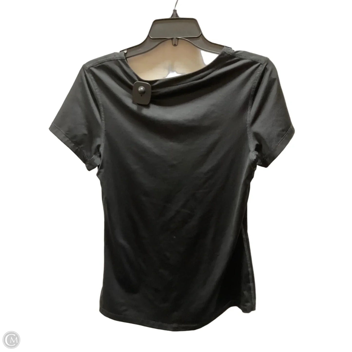 Athletic Top Short Sleeve By Nike In Black, Size: L