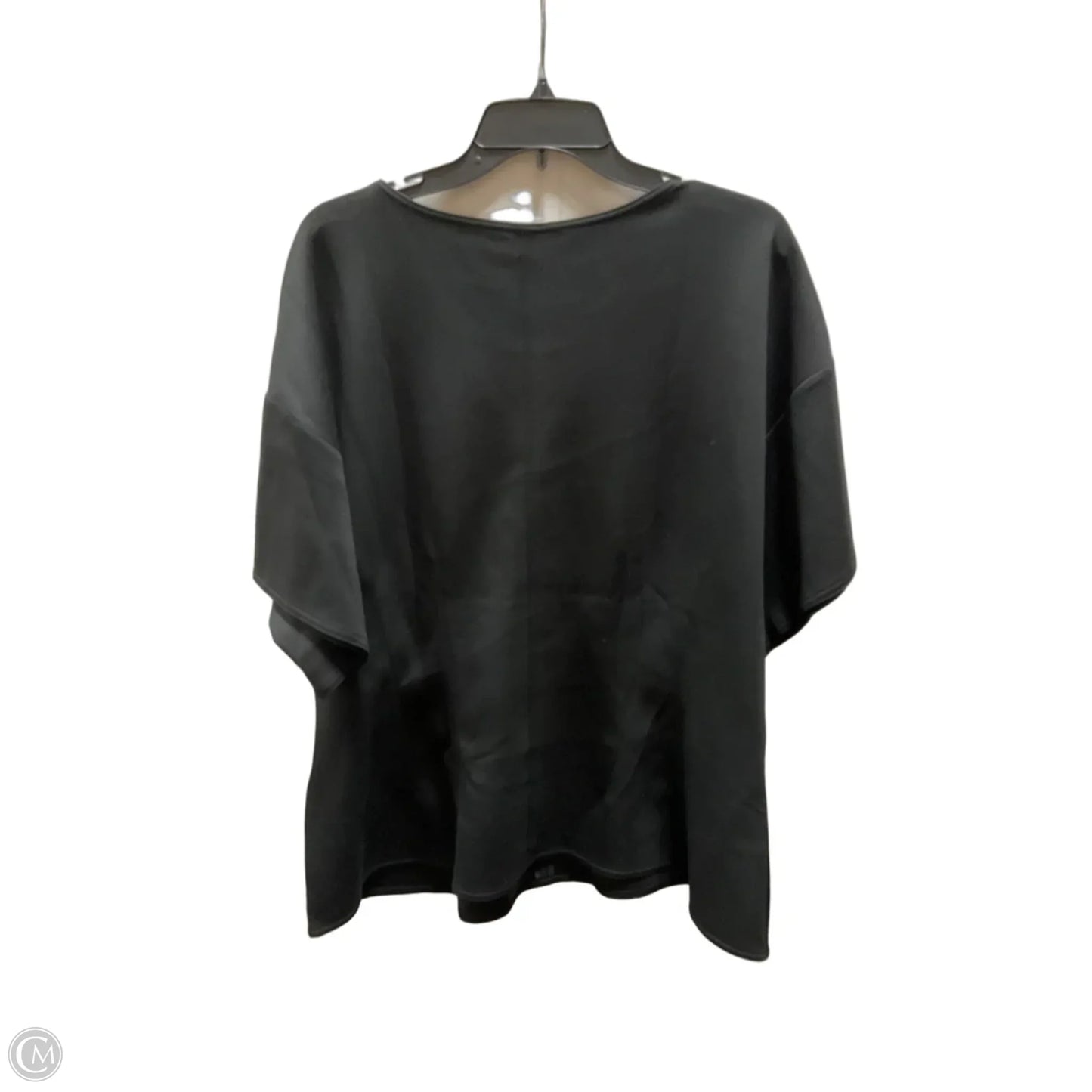 Top Short Sleeve By Banana Republic In Black, Size: Xxl
