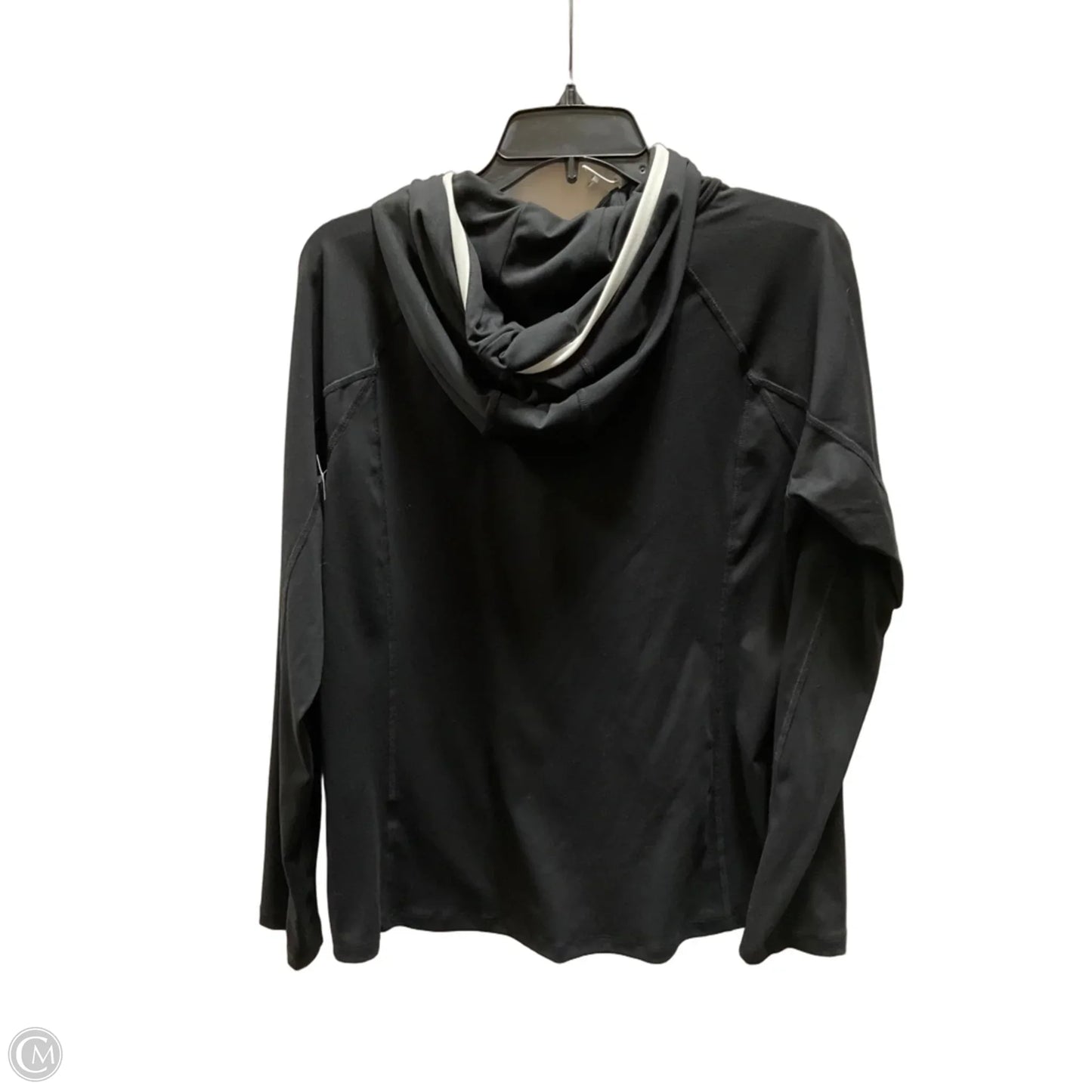 Athletic Jacket By Fila In Black, Size: M