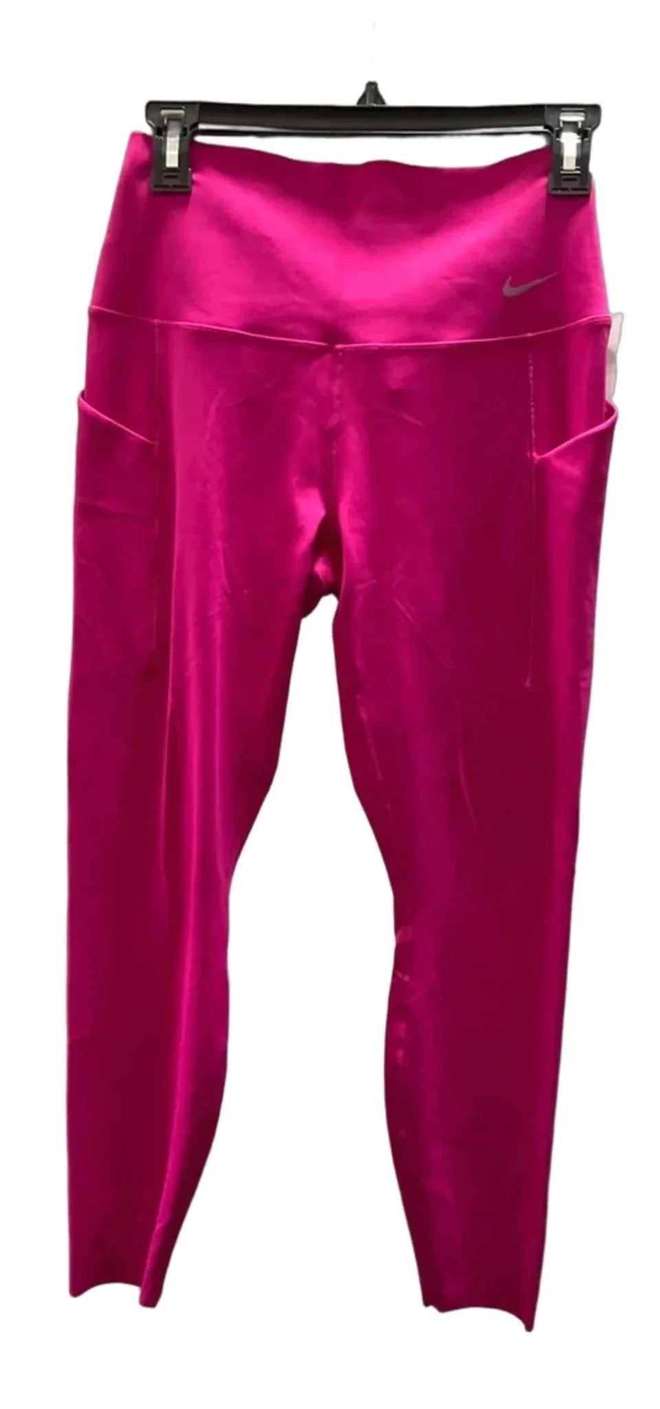 Athletic Leggings By Nike In Pink, Size: M