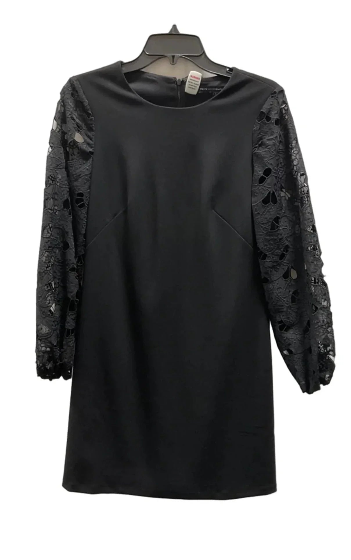 Dress Casual Midi By White House Black Market In Black, Size: 0