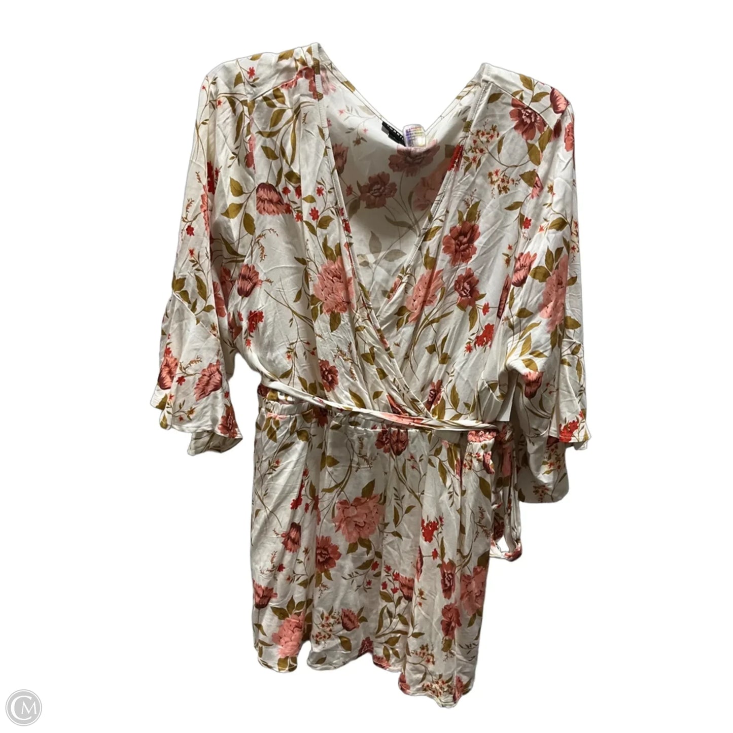 Top Short Sleeve By Torrid In Floral Print, Size: 2x