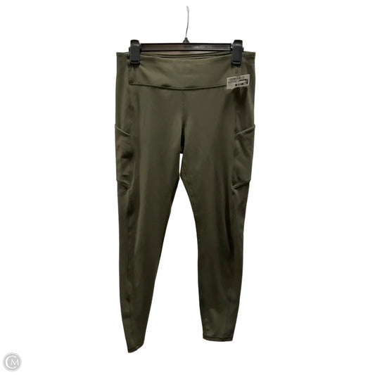 Athletic Leggings By Lululemon In Green, Size: 10