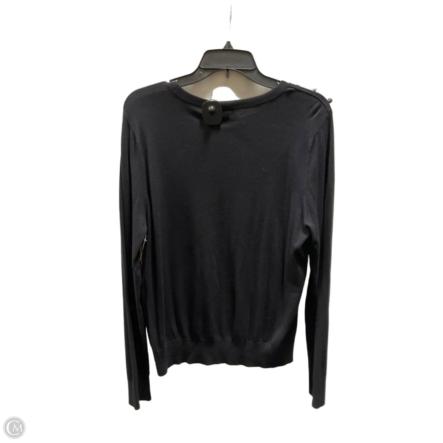 Top Long Sleeve By Ann Taylor In Blue, Size: L