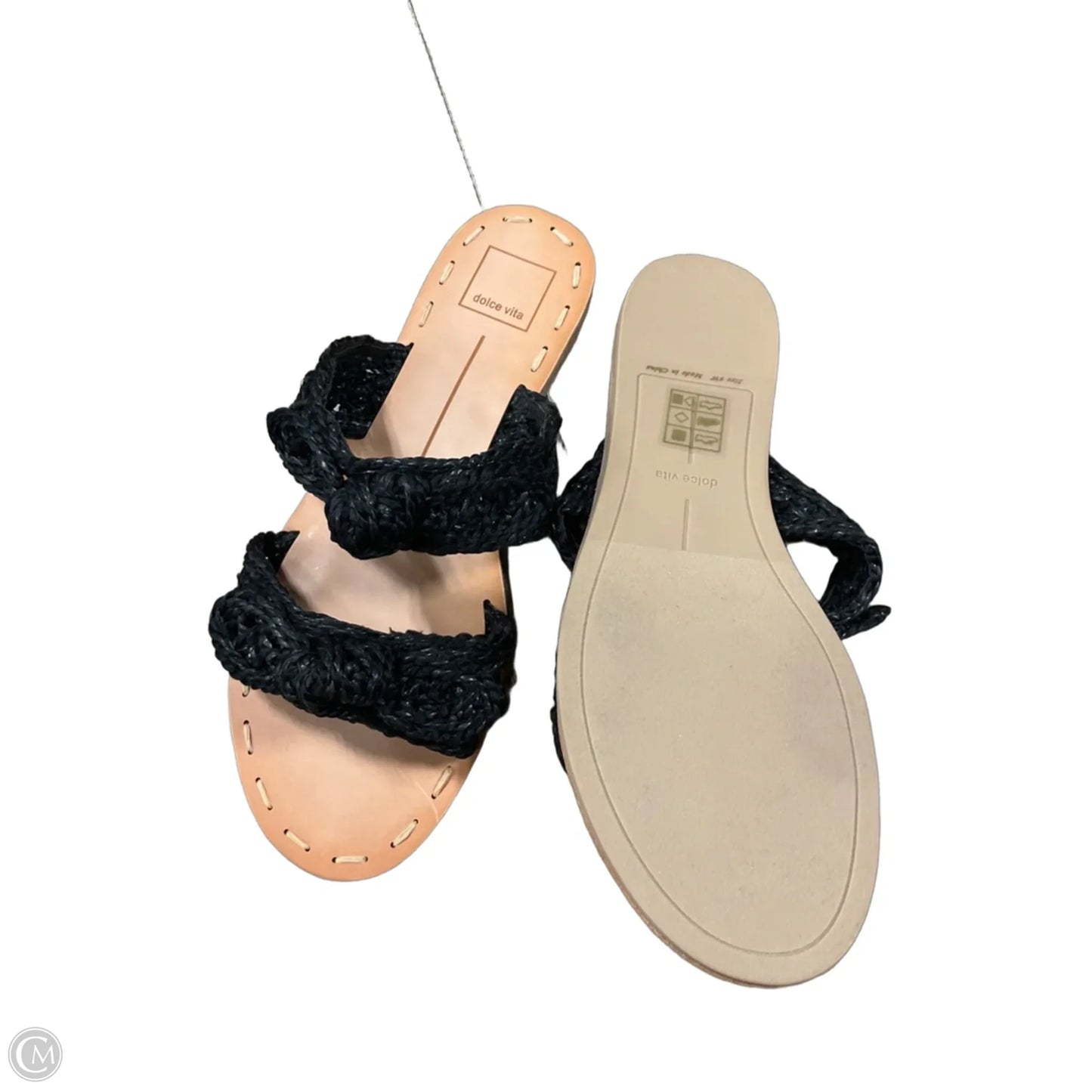 Shoes Flats By Dolce Vita In Black & Cream, Size: 9