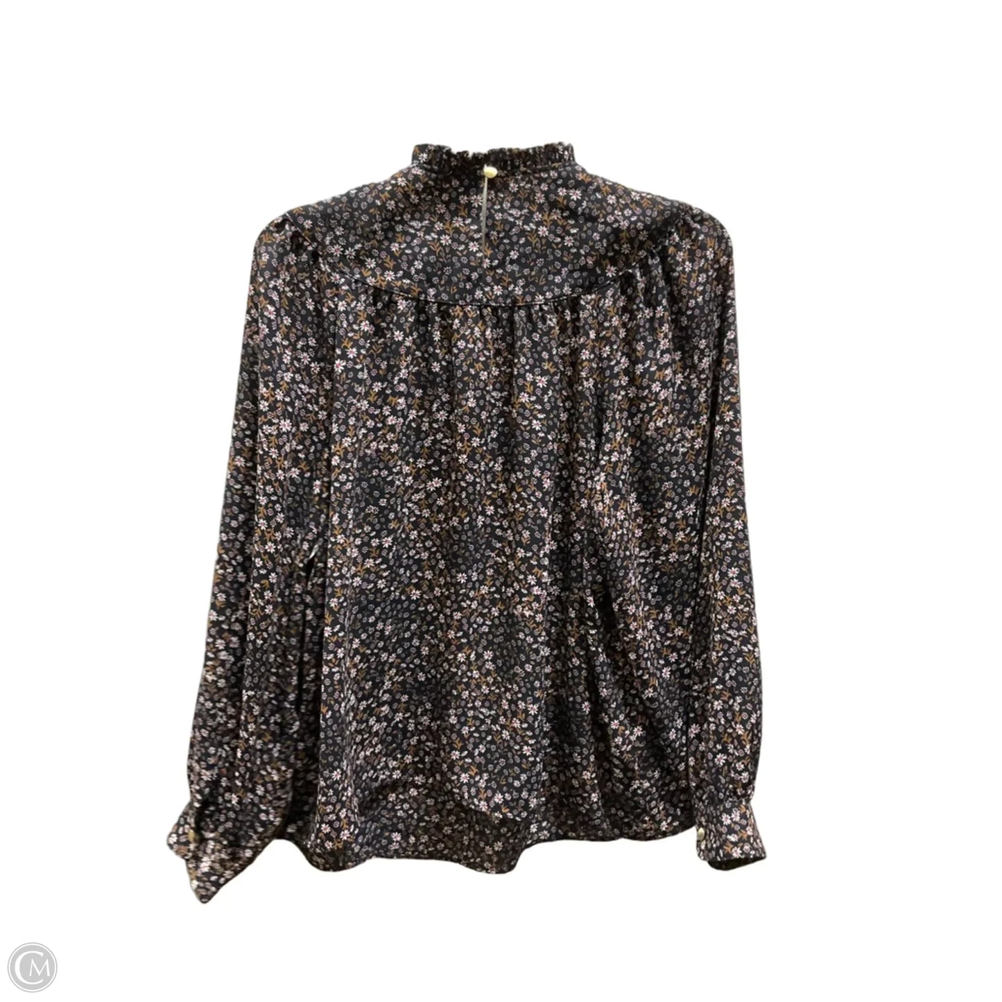 Top Long Sleeve By Loft In Blue, Size: L