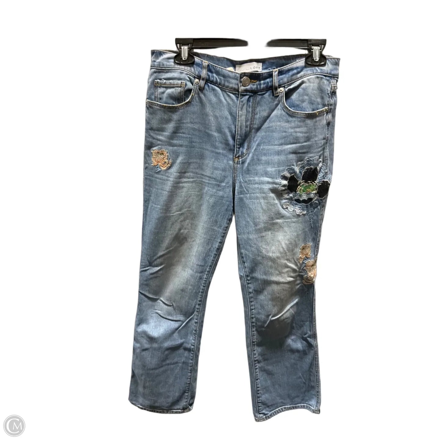 Jeans Straight By Loft In Blue, Size: 6
