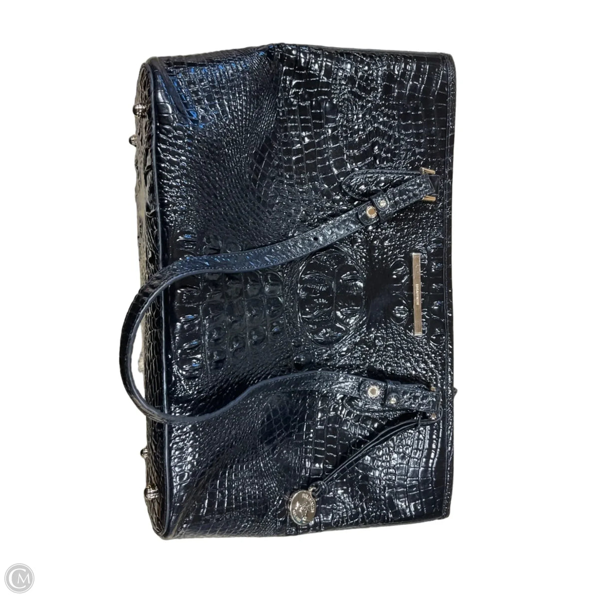 Handbag Designer By Brahmin, Size: Large