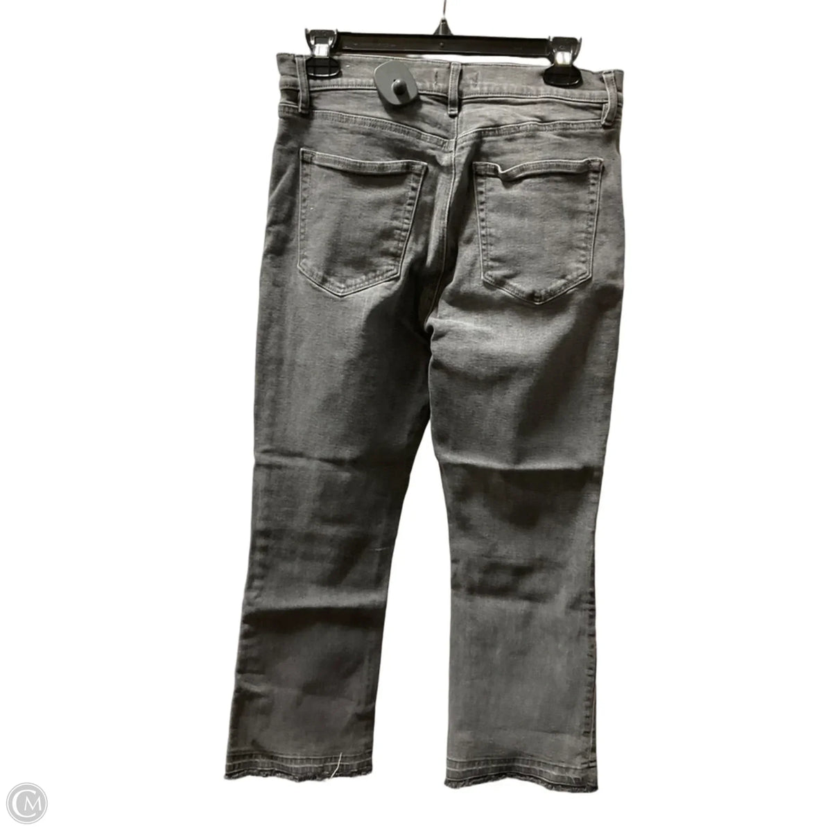Jeans Flared By Loft In Grey, Size: 6