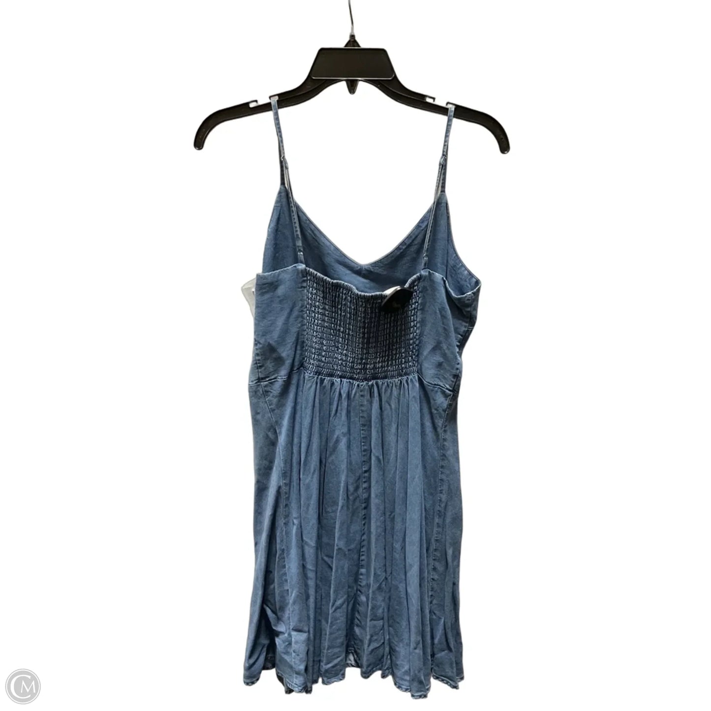 Dress Casual Midi By Gap In Blue, Size: M
