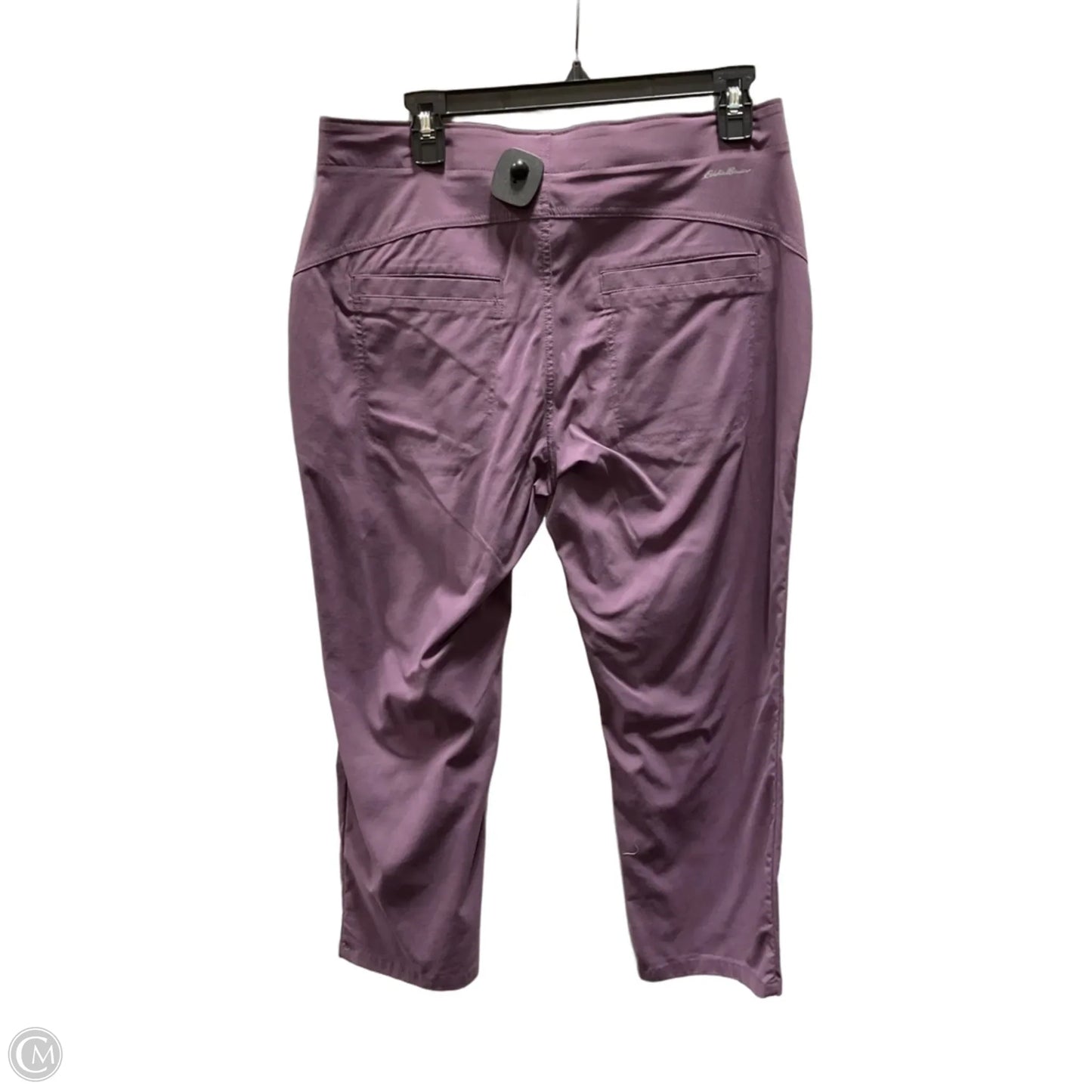 Athletic Pants By Adidas In Purple & White, Size: M