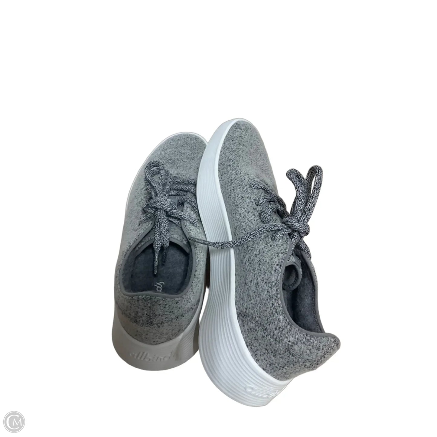 Shoes Flats By Allbirds In Grey & White, Size: 8.5
