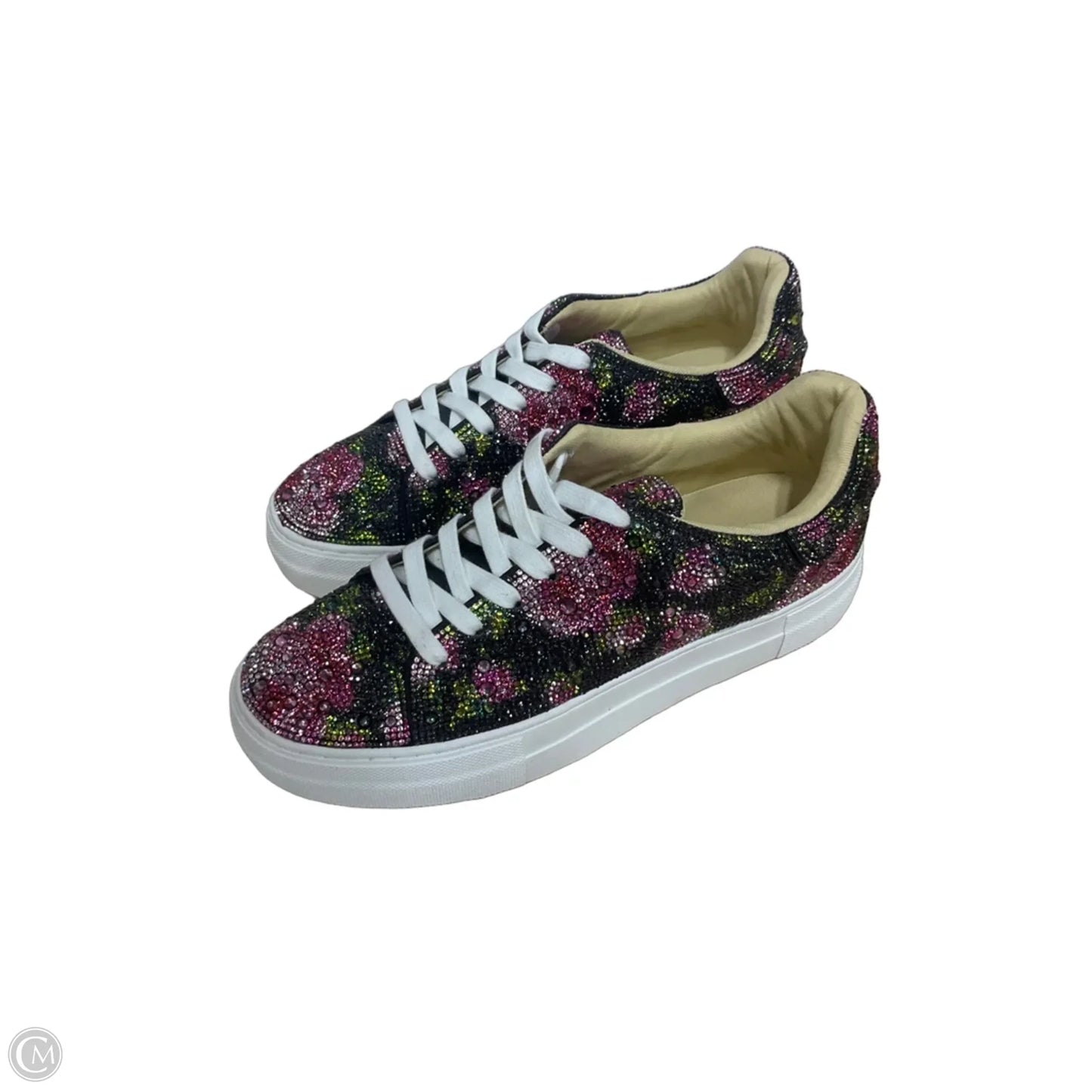 Shoes Sneakers By Betsey Johnson In Tie Dye Print, Size: 9