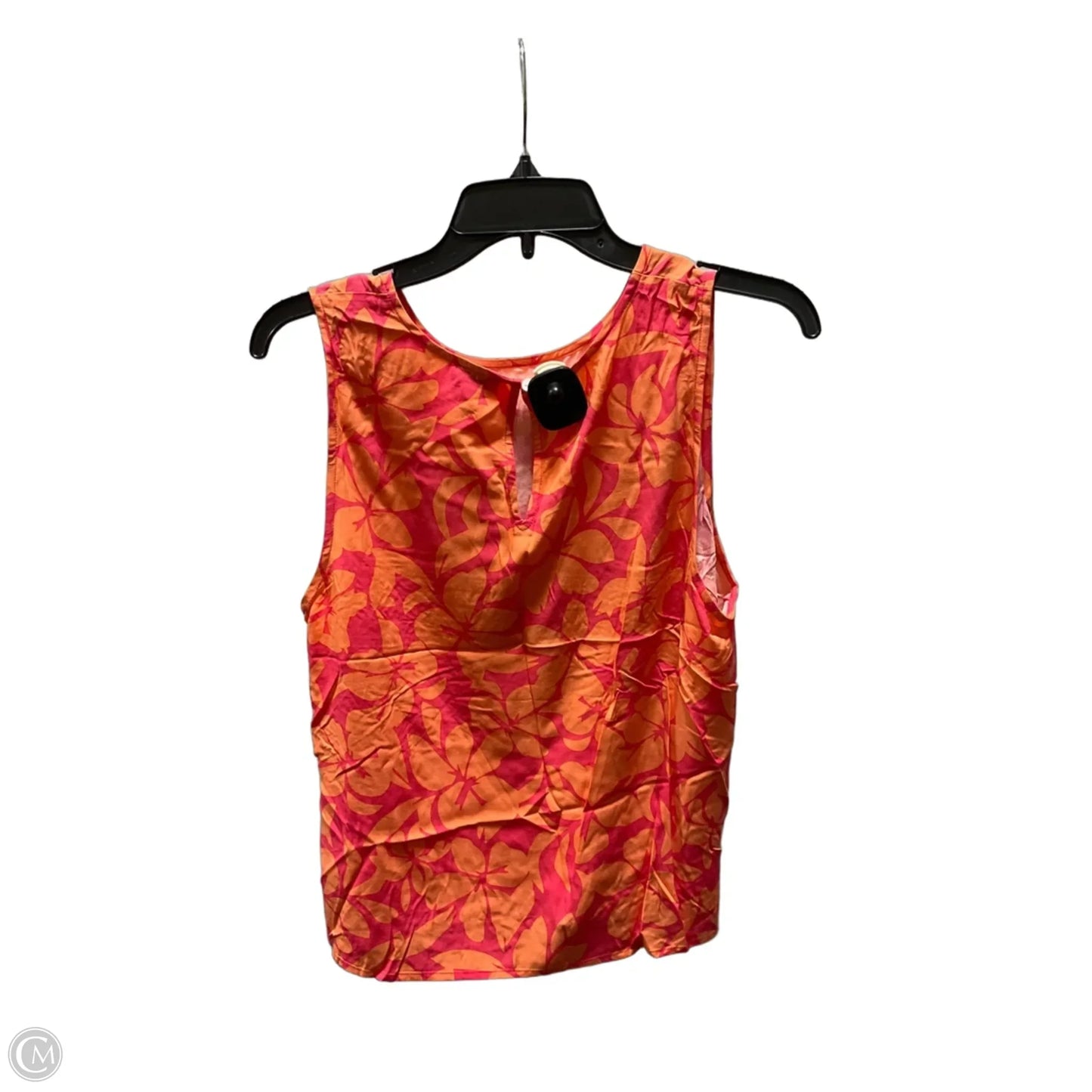 Top Sleeveless By J. Crew In Floral Print, Size: M