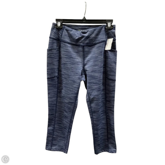 Athletic Capris By Tek Gear In Blue, Size: M
