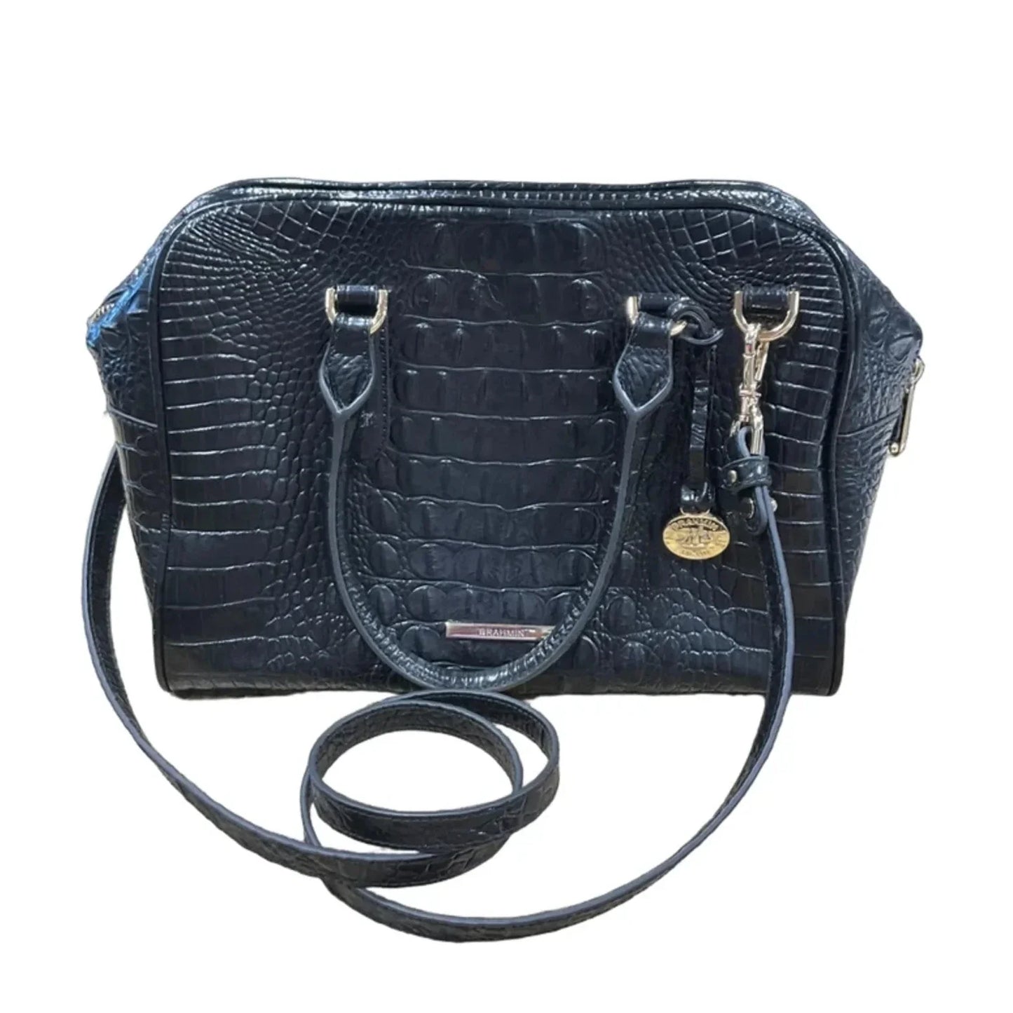 Handbag Designer By Brahmin, Size: Medium