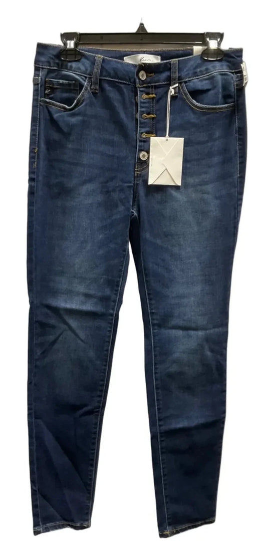 Jeans Skinny By Kancan In Blue, Size: 6