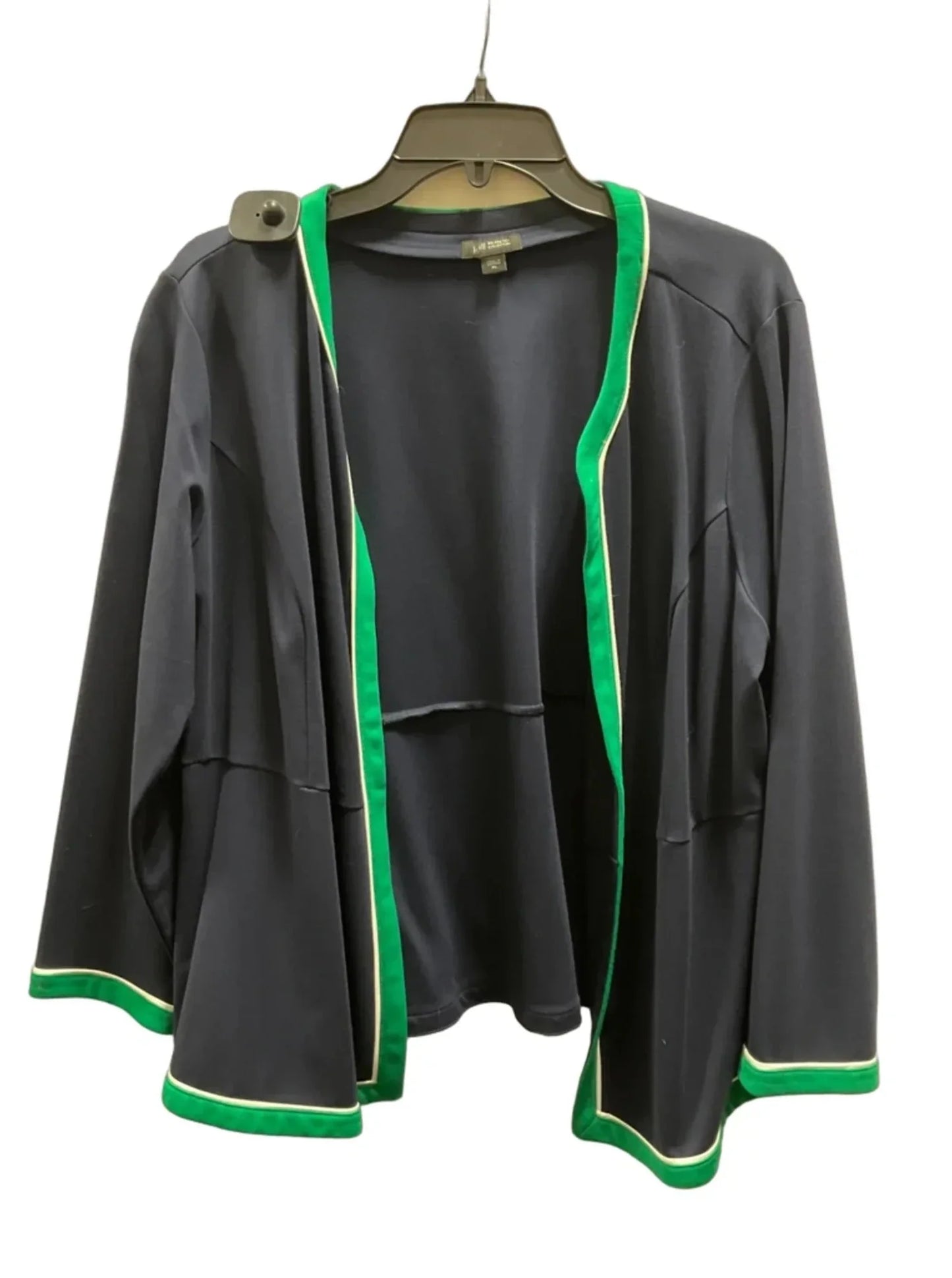 Cardigan By J. Jill In Blue & Green, Size: Xl