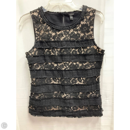 Top Sleeveless By J. Crew In Black, Size: S