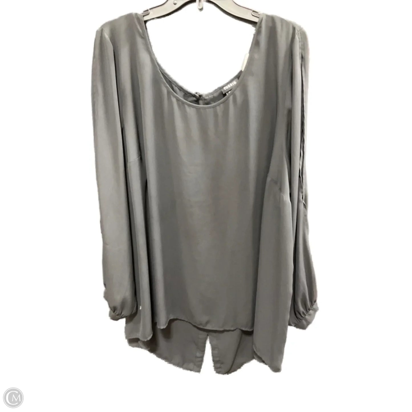 Top Long Sleeve By Torrid In Black, Size: 3x