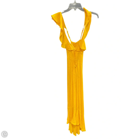 Jumpsuit By Anthropologie In Yellow, Size: 0
