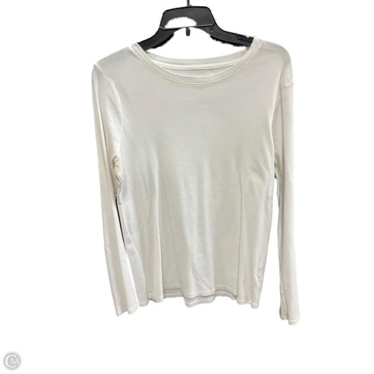 Top Long Sleeve By Easel In Orange, Size: L