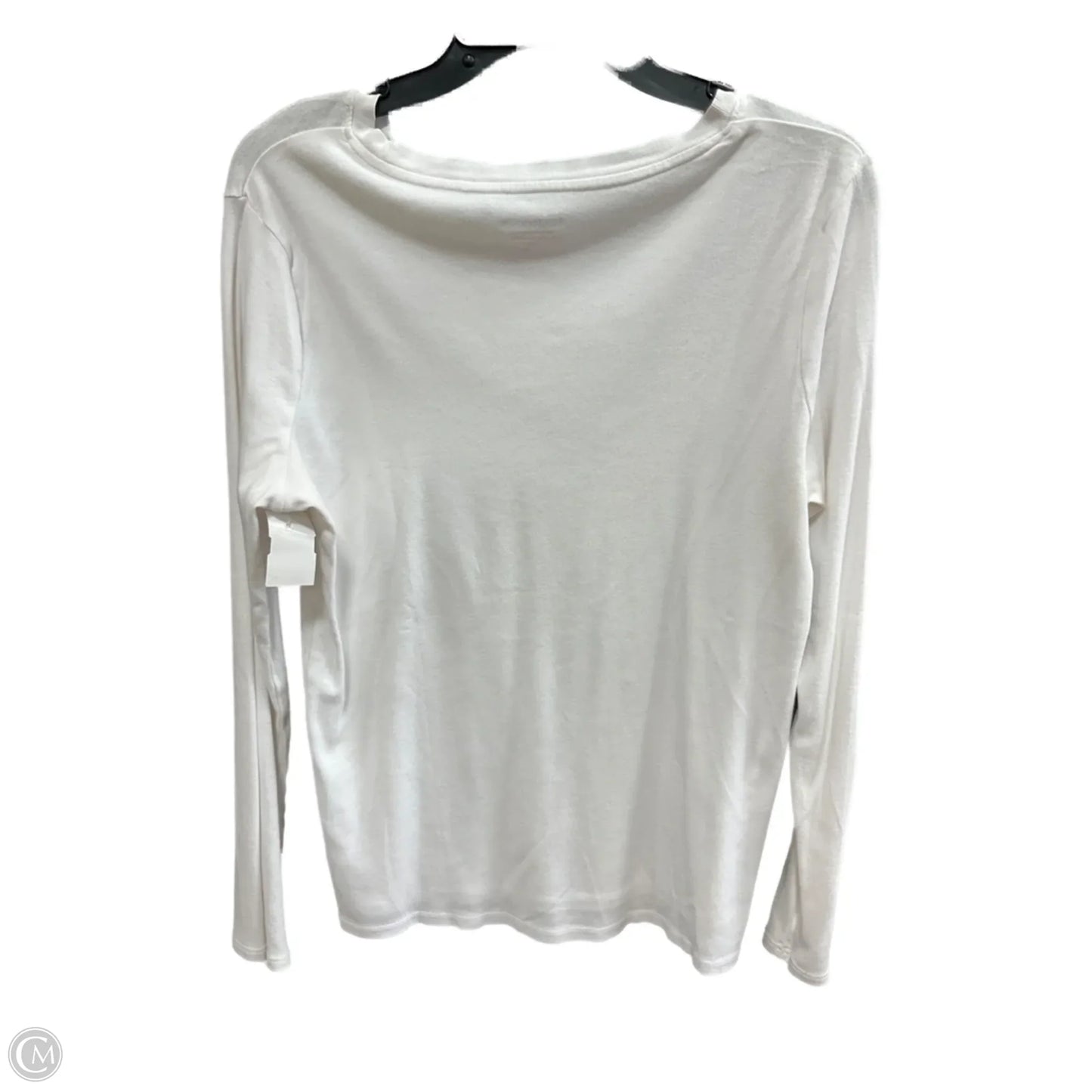 Top Long Sleeve By Easel In Orange, Size: L