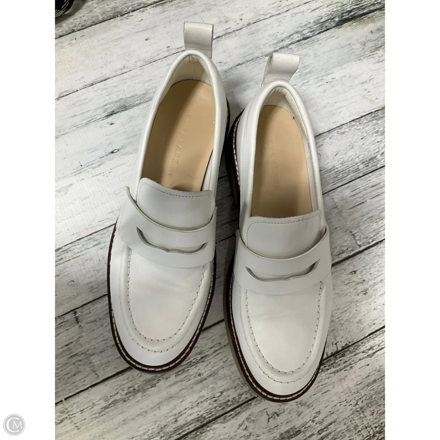 Shoes Heels Platform By Everlane In White, Size: 7