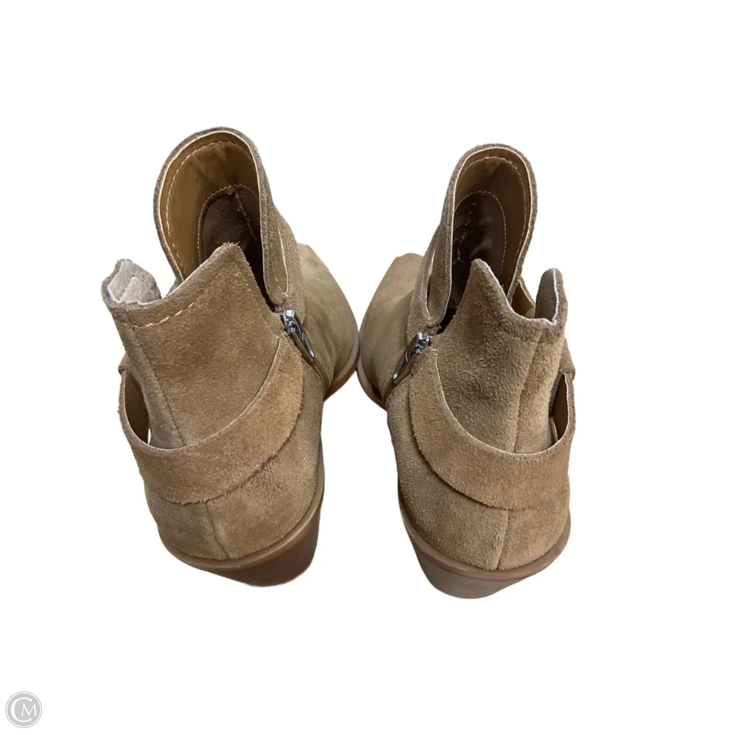 Boots Ankle Heels By Dolce Vita In Brown, Size: 7.5