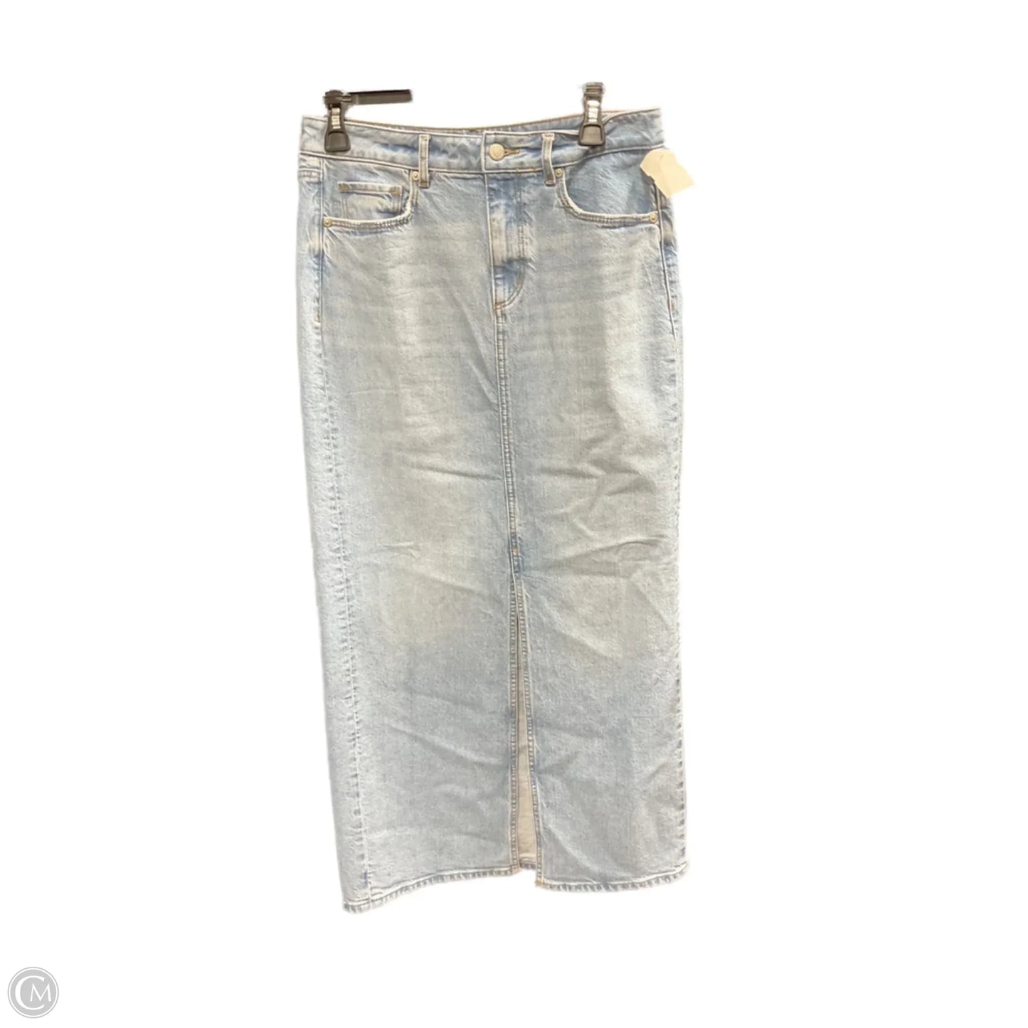 Skirt Maxi By Loft In Blue Denim, Size: 2