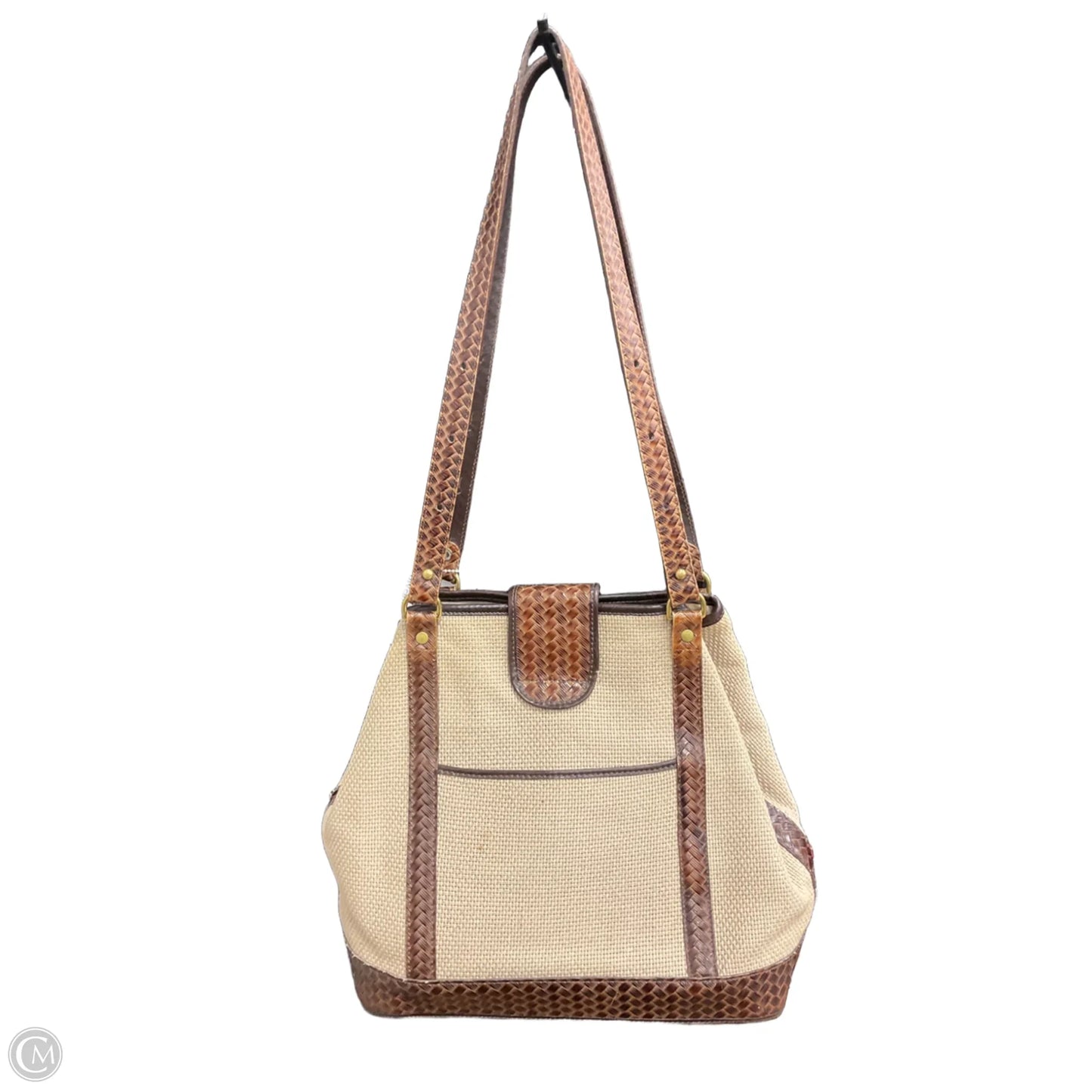 Handbag Designer By Brahmin, Size: Large