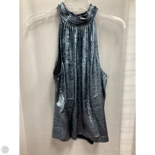 Top Sleeveless By White House Black Market In Blue, Size: L