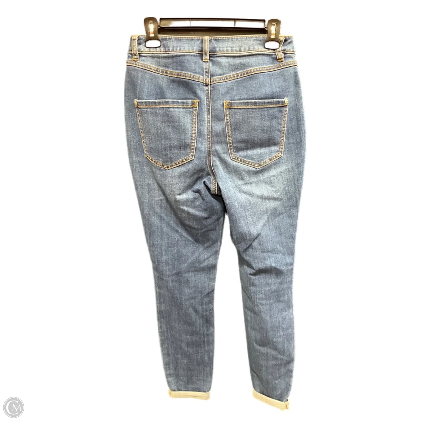 Jeans Skinny By Inc In Blue Denim, Size: 6