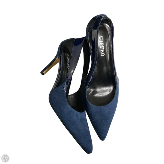 Shoes Heels Stiletto By Clothes Mentor In Navy, Size: 7