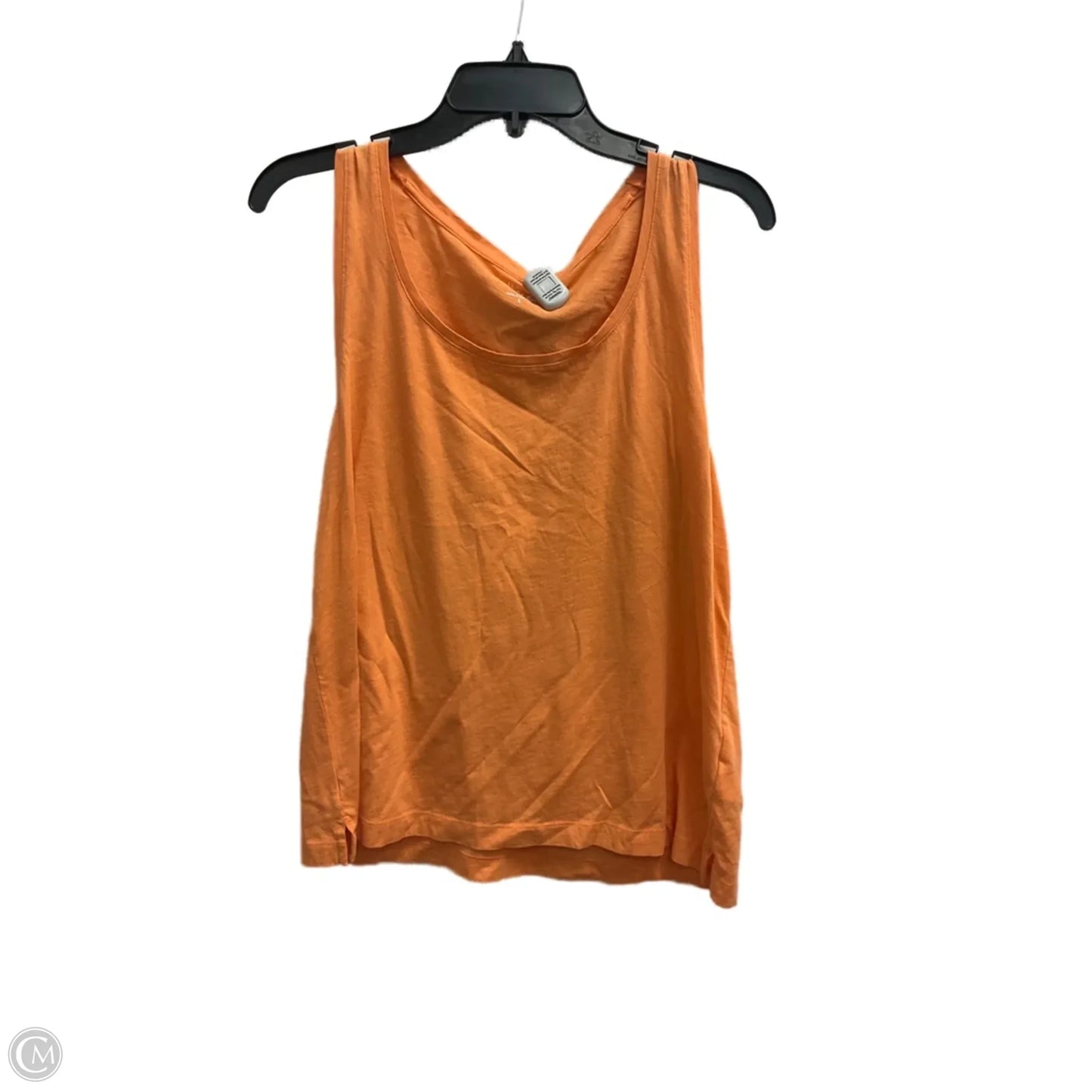 Top Sleeveless Basic By J. Crew In Orange, Size: L