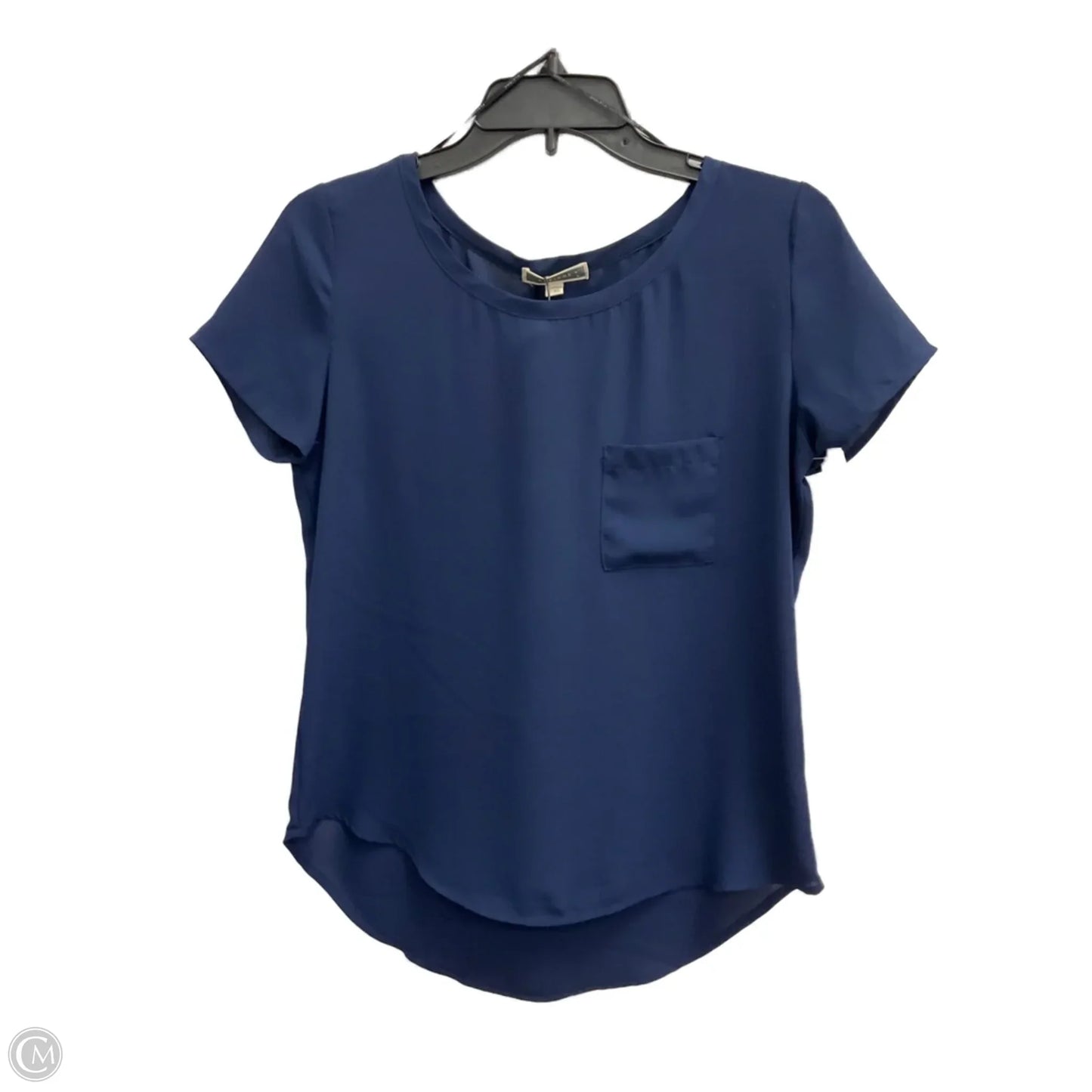 Top Short Sleeve Basic By Pleione In Navy, Size: Xs