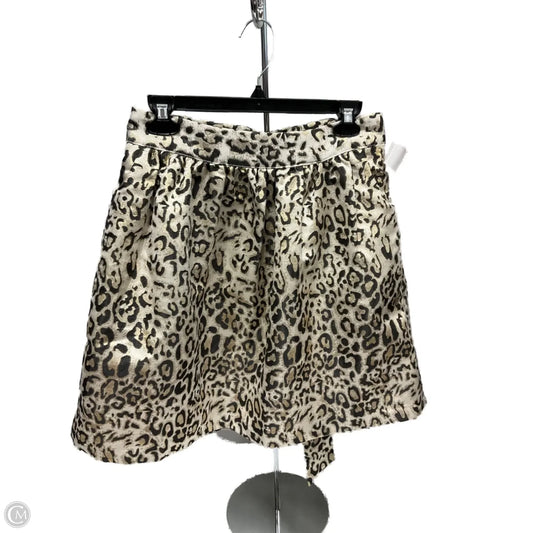 Skirt Mini & Short By Crown And Ivy In Animal Print, Size: S