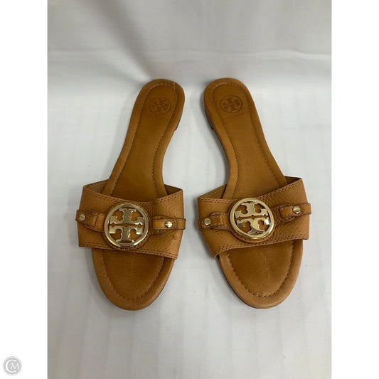 Shoes Designer By Tory Burch In Brown, Size: 9