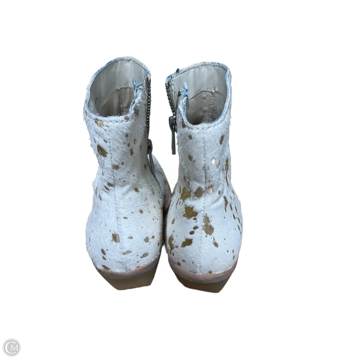 Boots Ankle Flats By Dolce Vita In Animal Print, Size: 7