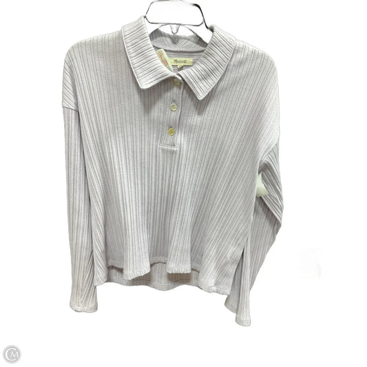 Top Long Sleeve By Madewell In Purple, Size: S