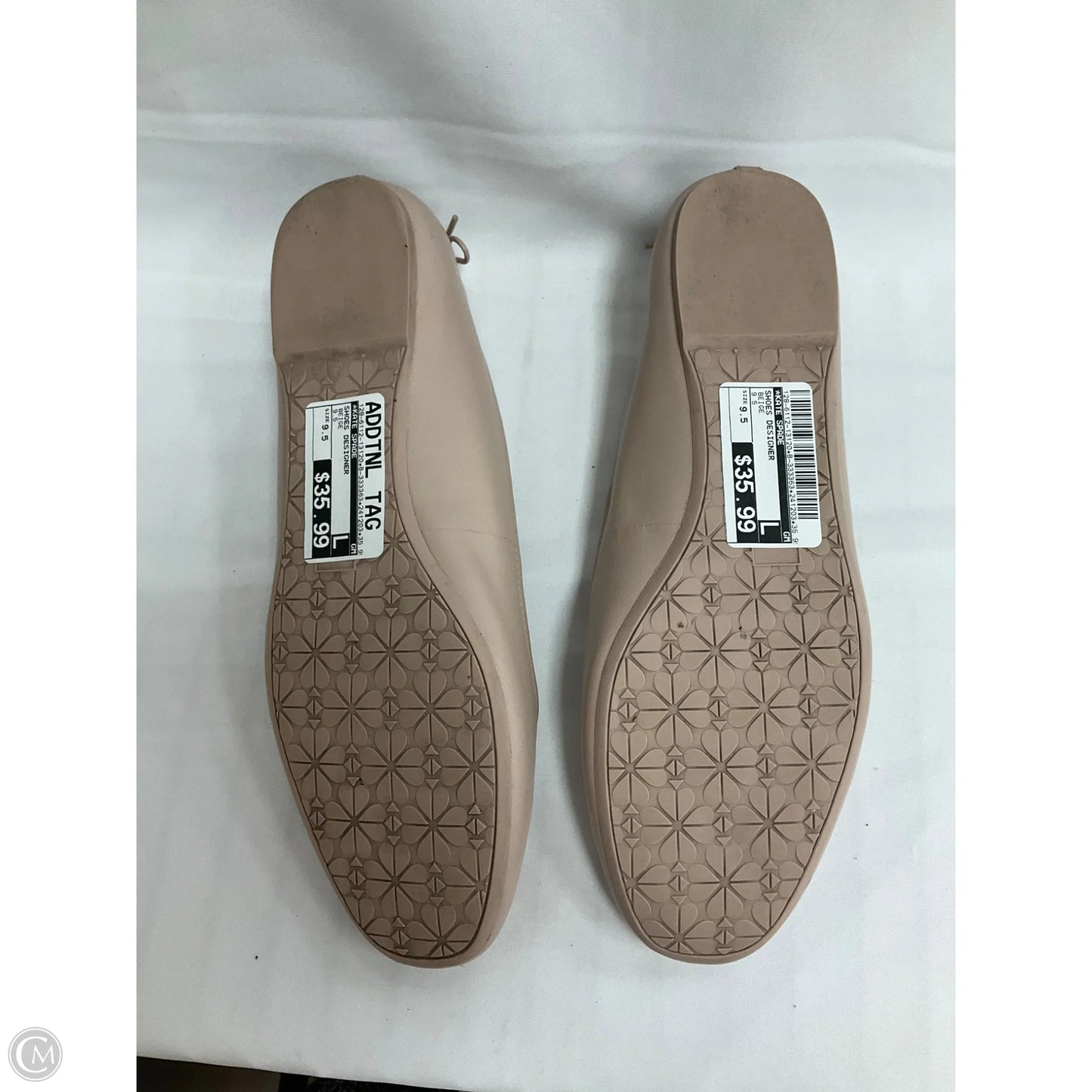 Shoes Designer By Kate Spade In Beige, Size: 9.5