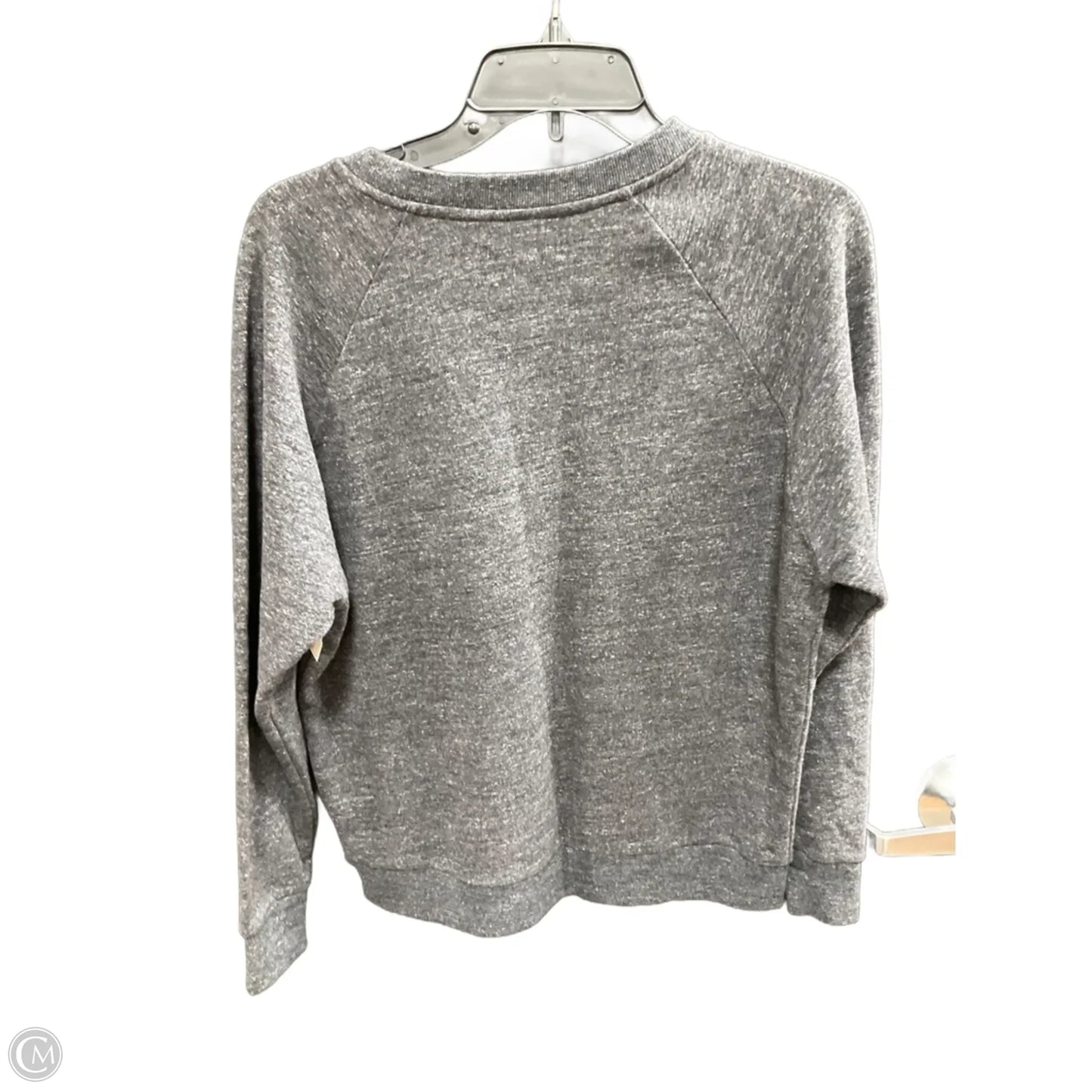 Sweatshirt Crewneck By Madewell In Grey, Size: S