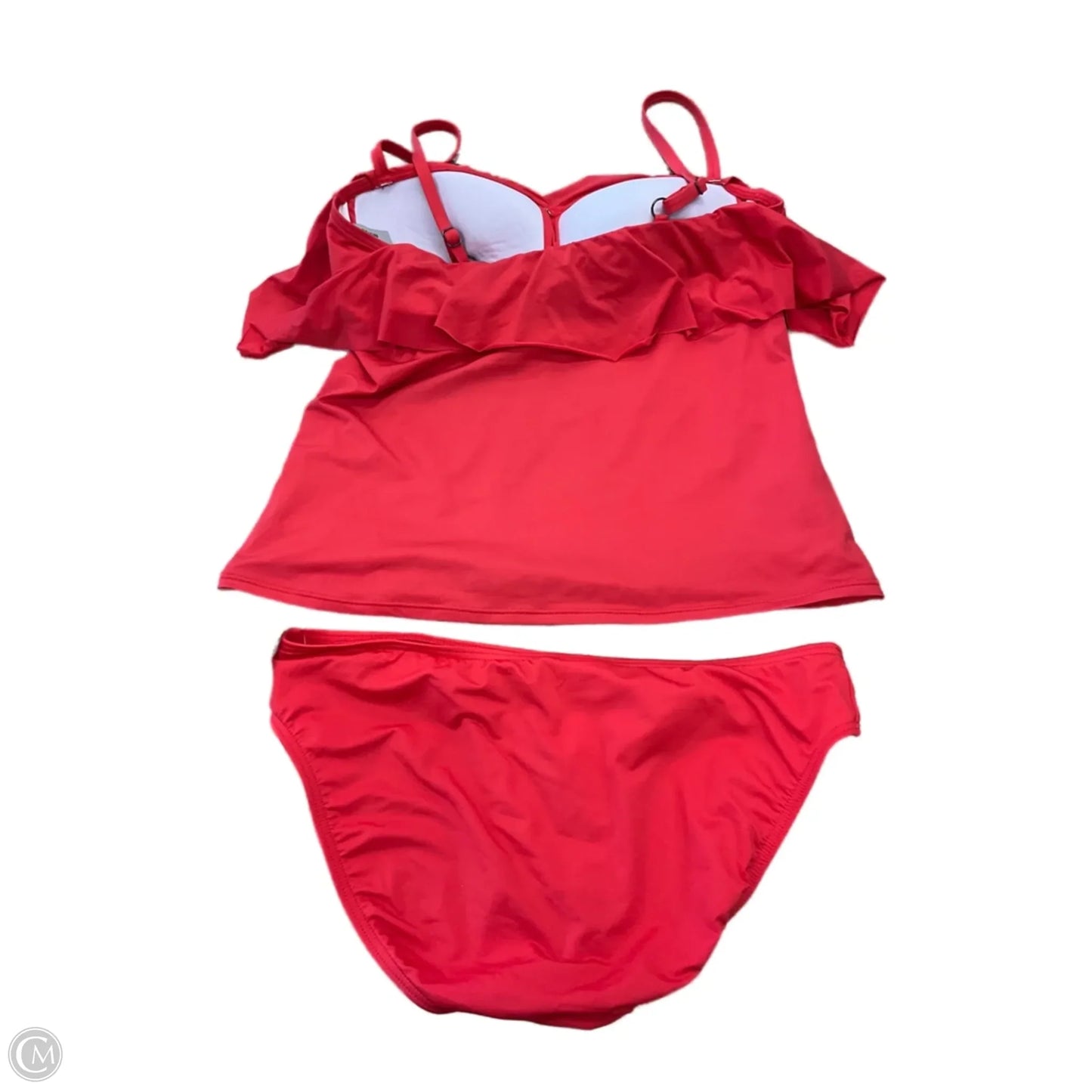Swimsuit 2pc By Kenneth Cole Reaction In Red, Size: M