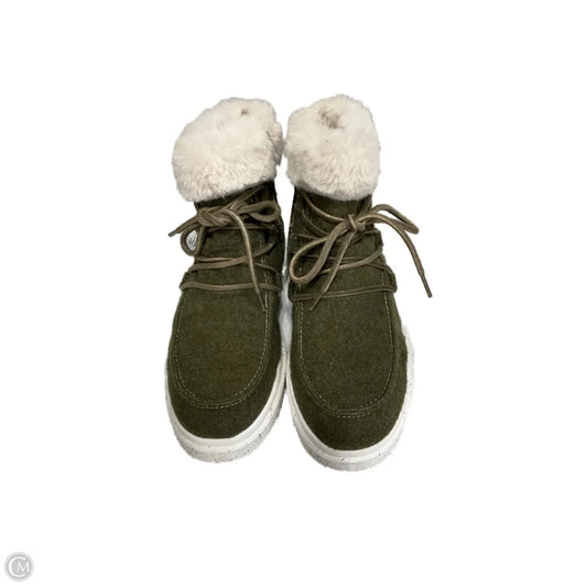 Boots Ankle Flats By Romika In Green, Size: 5.5