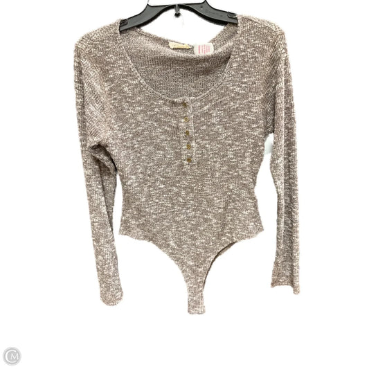 Bodysuit By Kori America In Brown, Size: S