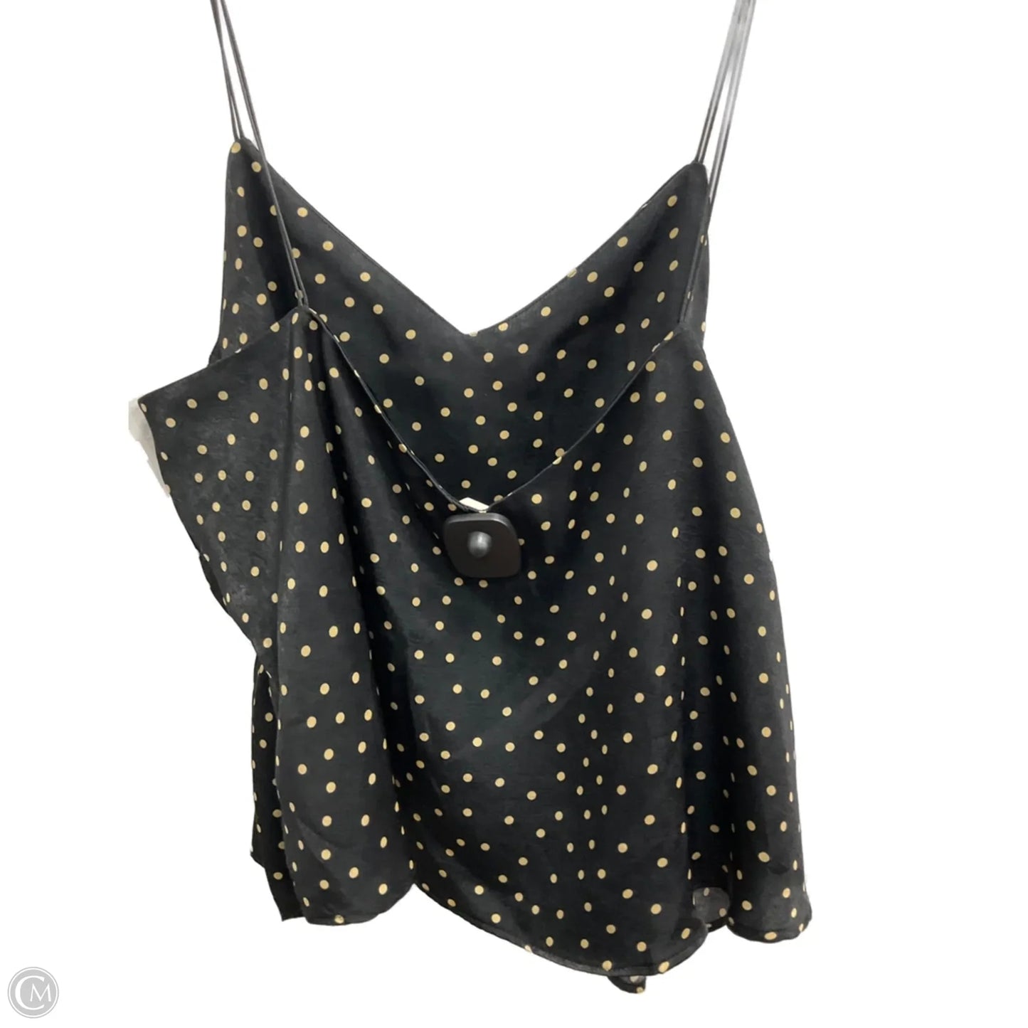 Blouse Sleeveless By Cmc In Polkadot Pattern, Size: L